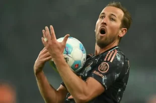 Harry Kane le dio la victoria al Bayern Munich en Monchengladbach