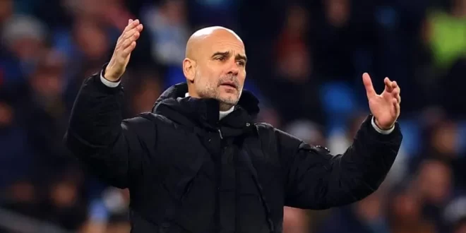 Pep Guardiola en problemas y con problemas en Manchester City