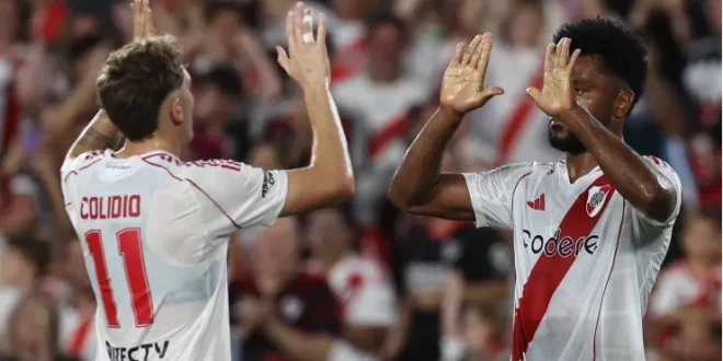 River Plate le pasó por encima a México en el Monumental