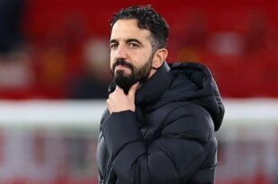 Manchester United perdió y Rúben Amorim reconoce el pésimo momento
