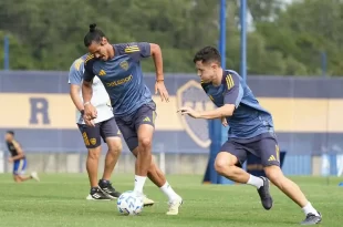 Boca se prepara para jugar ante Argentino de Monte Maíz