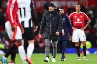 Rúben Amorim entre los peores entrenadores debutantes de la historia del Manchester United