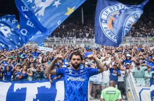 Gabigol presentado en Cruzeiro