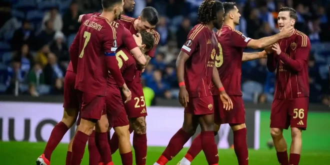 AS Roma le sacó un empate al Porto del estadio del Dragao