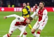 Ajax perdió de local con USG de Francia pero un gol en el alargue los salvó