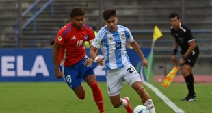 Argentina le ganó a Chile por la Sub 20