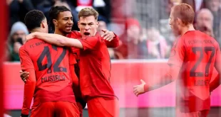 Bayern Munich pasó de golear a terminar sufriendo con Holstein