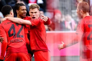 Bayern Munich pasó de golear a terminar sufriendo con Holstein