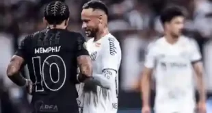 Neymar y su Santos perdieron el clásico con Corinthians por el Paulista