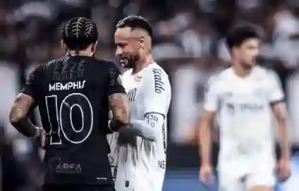 Neymar y su Santos perdieron el clásico con Corinthians por el Paulista