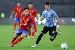 Sub 20. Uruguay empató con Chile y se complicó