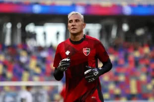 Keylor Navas vuelve a perder con Newell's Old Boys