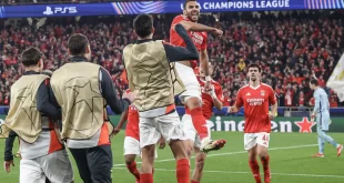 SL Benfica empató con AS Monaco y logró la clasificación en Champions League