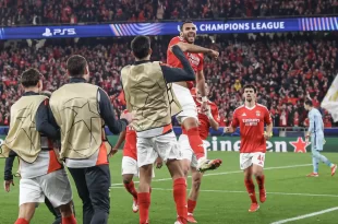 SL Benfica empató con AS Monaco y logró la clasificación en Champions League