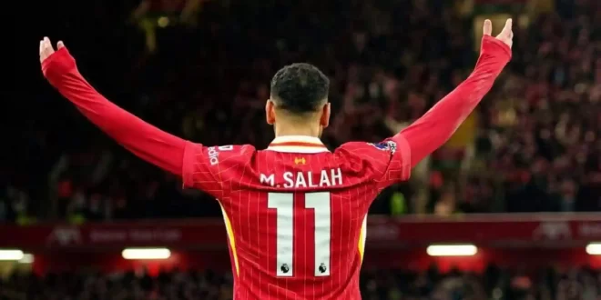 Mohamed Salah se mandó un doblete para darle la victoria al Liverpool