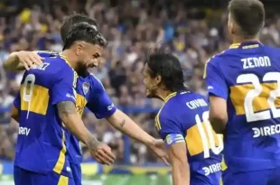Boca goleó a Defensa y lidera en su zona