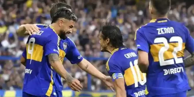 Boca goleó a Defensa y lidera en su zona