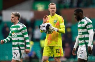 Celtic aseguró su pasaje a la zona campeonato del fútbol escocés