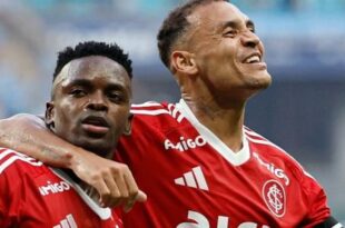 Inter le ganó el clásico a Gremio como visitante y sueña con el título tras 9 años
