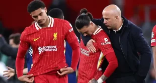 Liverpool quedó afuera de la Champions frente a su público ante PSG