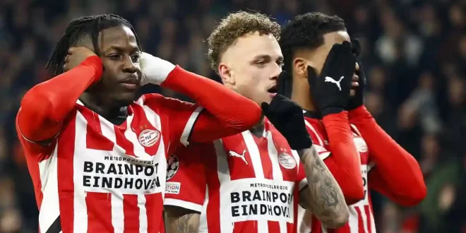 Perdió nuevamente PSV Eindhoven y Ajax se siente campeón