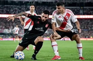 River perdió el invicto de local ante Estudiantes