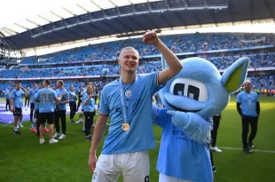 Haaland fue denunciado penalmente por la mascota del City