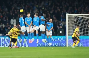 Inter empató con Napoli y sigue todo igual en la Serie A