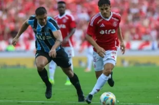 Internacional le saca empate a Gremio de su casa