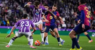 Barcelona plagado de suplentes remonta al Valladolid y marcha a pasito de campeón en La Liga