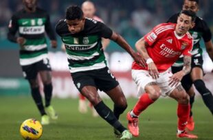 Sporting empató con Benfica y se acerca al título portugués
