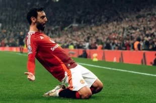 Bruno Fernandes supera los 180 goles en Manchester