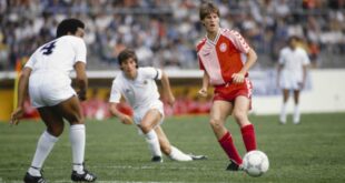 Dinamarca 6-1 Uruguay, México 86