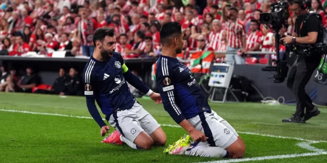 Manchester United goleó en San Mamés y sueña con la final de la Europa