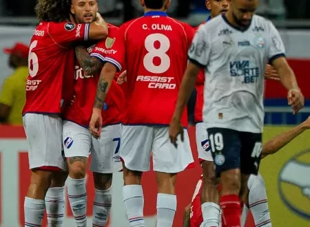 Nacional le ganó en Brasil al Bahía para revivir en la Copa Libertadores