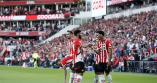 PSV está al borde de lograr un histórico título en la Eredivisie