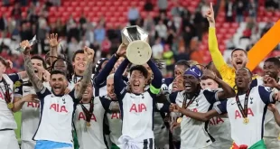 Tottenham campeón continental tras 41 años