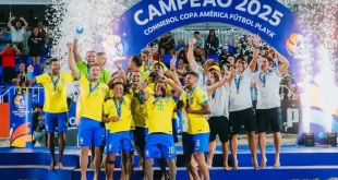 Brasil campeón del mundial de fútbol playa