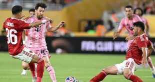 Al Ahly le dio una lección de fútbol ofensivo al Inter Miami