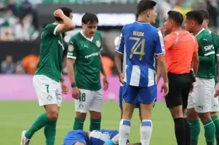 Porto y Palmeiras empataron en un partidazo