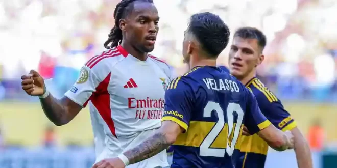 Benfica le robó un 2-2 a Boca Juniors en el debut de ambos en el Mundial de Clubes