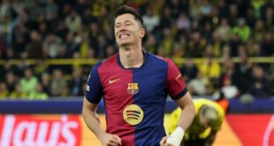 El polaco Lewandowski envuelto en polémicas
