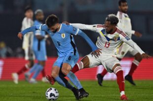 Uruguay le ganó a Venezuela y quedó cercano al Mundial 2026
