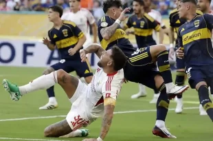 Se dieron con ganas en Boca vs Benfica