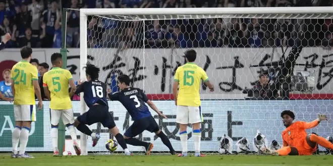 Brasil pierde ante Japón en Tokio - amistoso 2025
