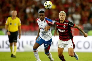 Flamengo pierde 1-0 ante Fortaleza en el Brasileirão previo a la semifinal de Copa Libertadores contra Racing Club