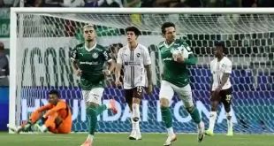 Palmeiras celebra la histórica remontada sobre Liga de Quito en la Copa Libertadores 2025