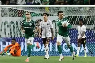 Palmeiras celebra la histórica remontada sobre Liga de Quito en la Copa Libertadores 2025