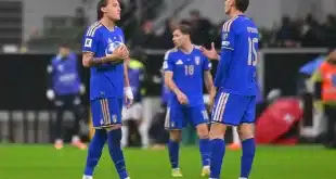 Jugadores de Italia lamentando derrota 4-1 ante Noruega - meme y crítica en redes sociales