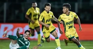 Mirassol vs Palmeiras: Gol de Mirassol en la victoria 2-1 contra Palmeiras en el Allianz Parque